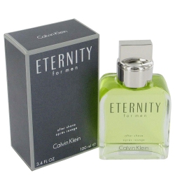 CALVIN KLEIN Eternity By After Shave 3.4 OZ