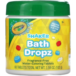 CRAYOLA Color Bath Dropz 3.59 Ounce (60 Tablets)