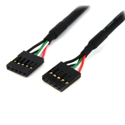 STARTECH 24In Internal 5 Pin USB Idc Motherboard Header Cable F/f