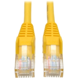 TRIPP LITE 25Ft Cat5E Cat5 Snagless Molded Patch Cable Rj45 M/m 25' In Yellow