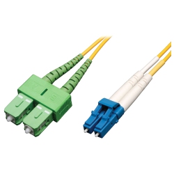 TRIPP LITE 1M Duplex Singlemode 8.3/125 Fiber Optic Patch Cable Lc/sc/apc 3' 3Ft 1 Meter