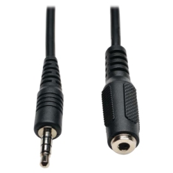 TRIPP LITE 3.5MM Mini Stereo Audio 4 Position Trrs Headset Extension Cable (M/f) 6-Ft