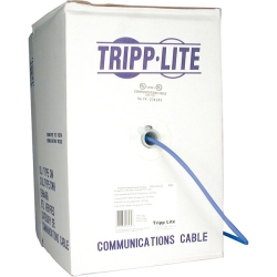 TRIPP LITE 1000Ft Cat5 / Cat5E 350Mhz Bulk Stranded-Core Pvc Cable 1000' In Blue