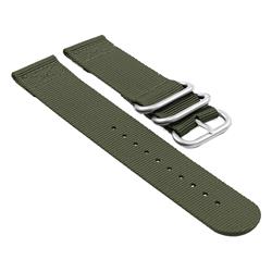 STRAPSCO Nylon Band Strap for Suunto Core In In Green