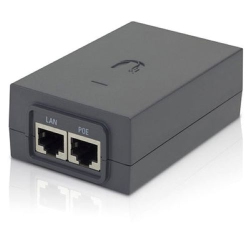 UBIQUITI Poe-48-24W-G Power Over Ethernet Injector - In Black