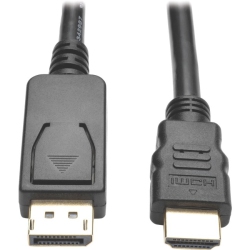 TRIPP LITE P582-006-V2 Displayport 1.2 to HDMI Adapter Cable, 6 Ft
