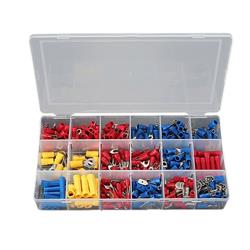 STANZ (Tm) 300PCs Assorted Crimp Terminal Set Insulated Electrical Wiring Connector Kit
