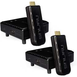 NYRIUS Aries Pro Wireless HDMI Transmitter & Receiver to Stream HD 1080P 3D Video From Laptop to HDtv/projector - 2 Pack
