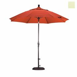 CALIFORNIA UMBRELLA Gscuf908117-Sa53 9 Ft. Fiberglass Market Umbrella Collar Tilt Bronze-Pacifica-Canvas