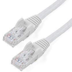 STARTECH Cat6 Patch Cable – 20 Ft – Ethernet Cable – Snagless Rj45 Cable – Ethernet Cord – Cat 6 Cable – 20Ft In White