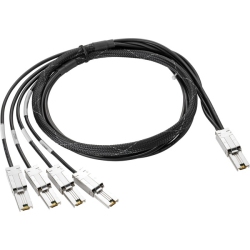 HP 2M Extension Mini-Sas to 4X1 Mini-Sas Cable