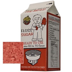 BULLS'EYE Cotton Candy Floss Cherry 3.25Lb In Red