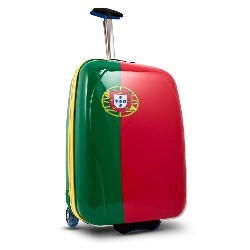 HEYS Xcase Nations By Hard Side Lightweight Carry On Luggage 20 Inch [Portugal]