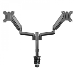 ANTHRODESK Dual Monitor Stand, Heavy Duty Deluxe Gas Spring Mount Arms With for Two 10"-32' Led/lcd/pdp Computer Monitor