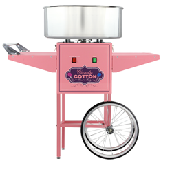 BULLSEYE Cotton Candy Machine With Cart