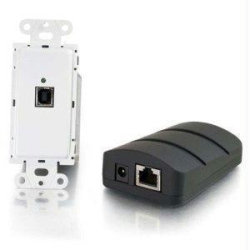 CABLES TO GO C2G Trulink USB 2.0 Superbooster Wall Plate Transmitter to Dongle Receiver Kit