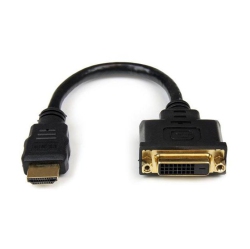STARTECH HDMI to Dvi-D Video Cable Adapter (HDDvimf8In)