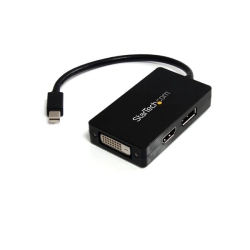 STARTECH 3-In-1 Travel A/v Adapter Mini Displayport to Displayport / Dvi / HDMI (Mdp2Dpdvhd)
