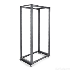 STARTECH 42U Adjustable Depth Open Frame 4-Post Server Rack Cabinet (4Postrack42)