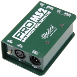 RADIAL ENGINEERING Radial Proms2 Passive Microphone Splitter