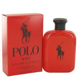 RALPH LAUREN Polo for Men - Eau De Toilette Spray, 4.2 Ounces In Red