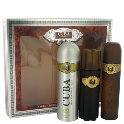 460214 Gift Set - Cuba M 100Ml 3PC Gift Set (Open Window)
