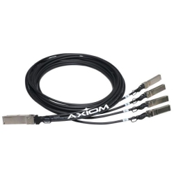 AXIOM Qsfp+ to 4 Sfp+ Passive Twinax Cable 0.5M Cab-Q-S-0-5M-Ax