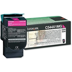 LEXMARK C544-X544 Extra High Yield Return Program Toner Cartridge In Magenta