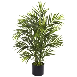 NEARLY NATURAL 5387 2.5 Ft. Areca Palm Uv Resistant - Indoor-Outdoor