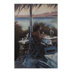 YOSEMITE HOME DECOR Fcnym007 Cafe Days Wall Art