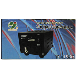 GOLDSOURCE 1500 Watts, 220/240V ↔ 110/220V Voltage Converter