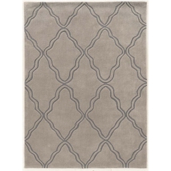 LINON HOME DECOR Linon Rugta53057 5 X 7 Ft. Trio Picket Hand Tufted Rug - In Grey