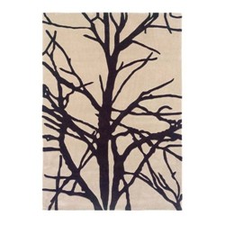 LINON Rug-Tab32157 5 X 7 Ft. Trio Hand Tufted Area Rug - Cream & In Charcoal
