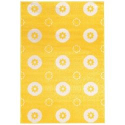 LINON HOME DECOR Linon Rugpa1458 5 Ft. 3 In. X Prisma Karma Indoor Area Rug - In Yellow