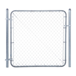 ADJUST-A-GATE Fit-Right Chain Link Fence Walk-Through Gate Kit (24"-72"w X 6'h)