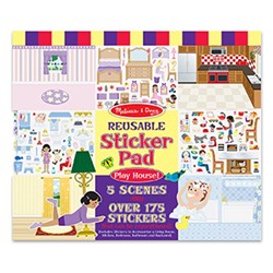 MELISSA & DOUG Melissa And Doug Lci4197 Reusable Sticker Pad Play House