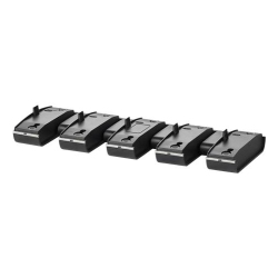 PLANTRONICS Base, Charge Base, 5 Units, 3 Pins, Savi W4