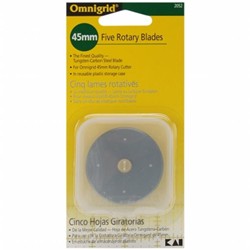 DRITZ 2052 Omnigrid Rotary Blade Refills-45MM 5/pkg