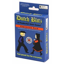 DUTCH BLITZ GAMES Co 112489 Game - Dutch Blitz - 2 - 4 Players Expansion Pack In Blue