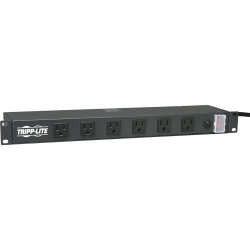 TRIPP LITE 1U Rack-Mount Power Strip Surge Protector (Rs1215-Ra)
