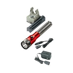 STREAMLIGHT Stl75612 Stinger Led Rechargeable Flashlight With Ac-Dc And Piggyback - In Red