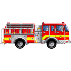 LIGHTS CAMERA Interaction Lci436 Floor Puzzle Giant Fire Truck