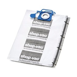 SHOP-VAC 9021833 Hepa Tear Resistant Collection Filter Bags
