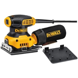 DEWALT Electric Sander, 1/4-Inch Sheet, Orbital (Dwe6411)