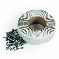 CAMCO 25003 Universal Vent Installation Kit With Putty Tape - In Grey