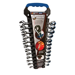 PERFORMANCE TOOL Wilmar W30642 Met Ratcheting Wrench Set 12 Piece