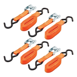 KEEPER 05105 10 Ft. Cam Buckle Tie Down 4 Pack