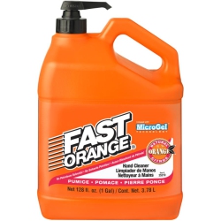 FAST ORANGE Permatex 1 Gallon Fast Pumice Lotion Hand Cleaner 25219