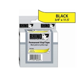 DYMO/CARDSCAN/ROLODE Dymo 18433 Sanford Rhinopro Tape Label - 0.75 In. Width X 216 In. Length - In Yellow