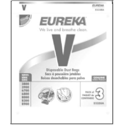 Electrolux 52358B Eureka Style V Vacuum Bag 3 Pack